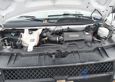 2014 Chevrolet Express 1500 Work Van from USA, damaged, VIN 1GCSGAFX1E1188818